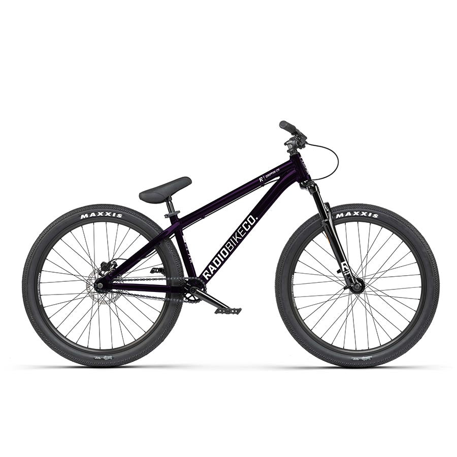 Radio Griffin Hardtail Bicycle, 26'', Purple, 22.5''