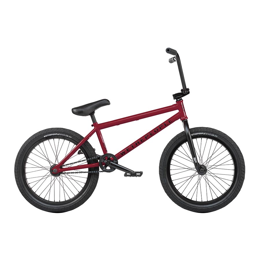 WeThePeople Justice BMX 20'', Matt Velvet Red, 20.75''