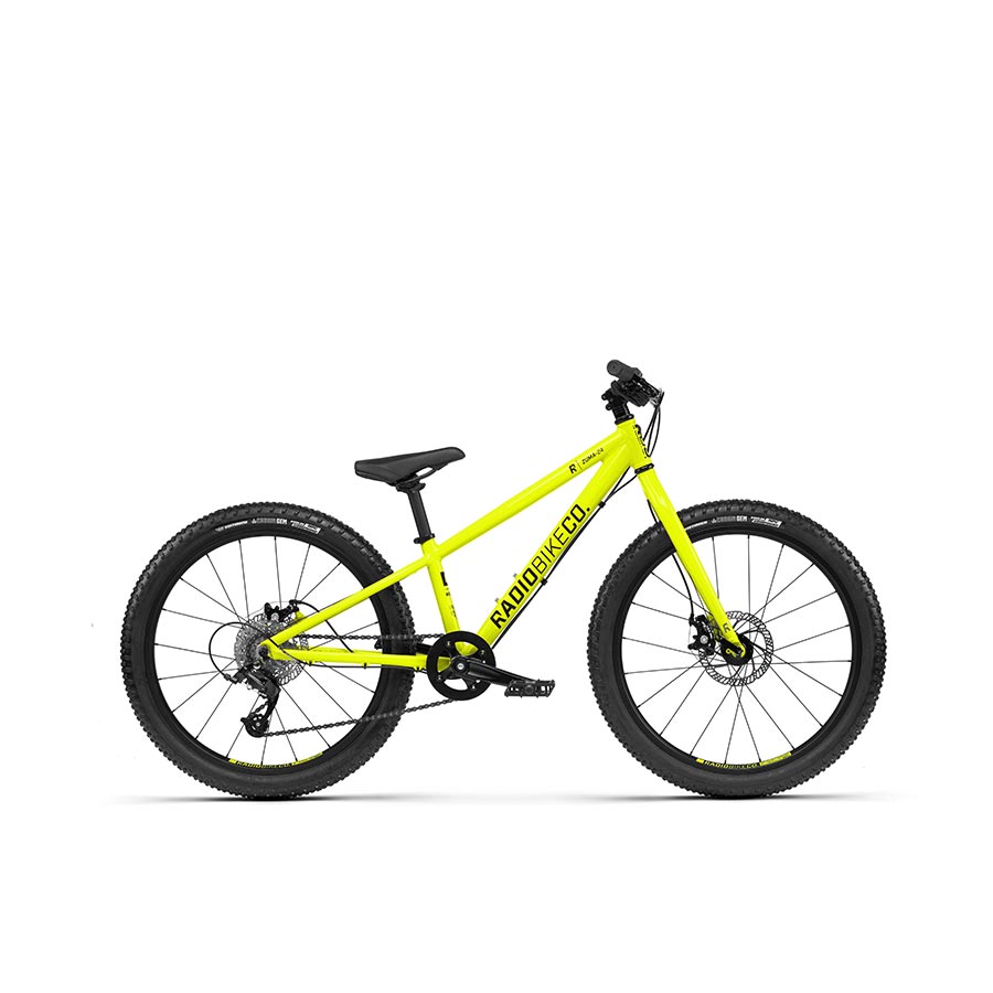 Radio Zuma Zuma 24 Kids Bicycle, 24'', Yellow, 19.3