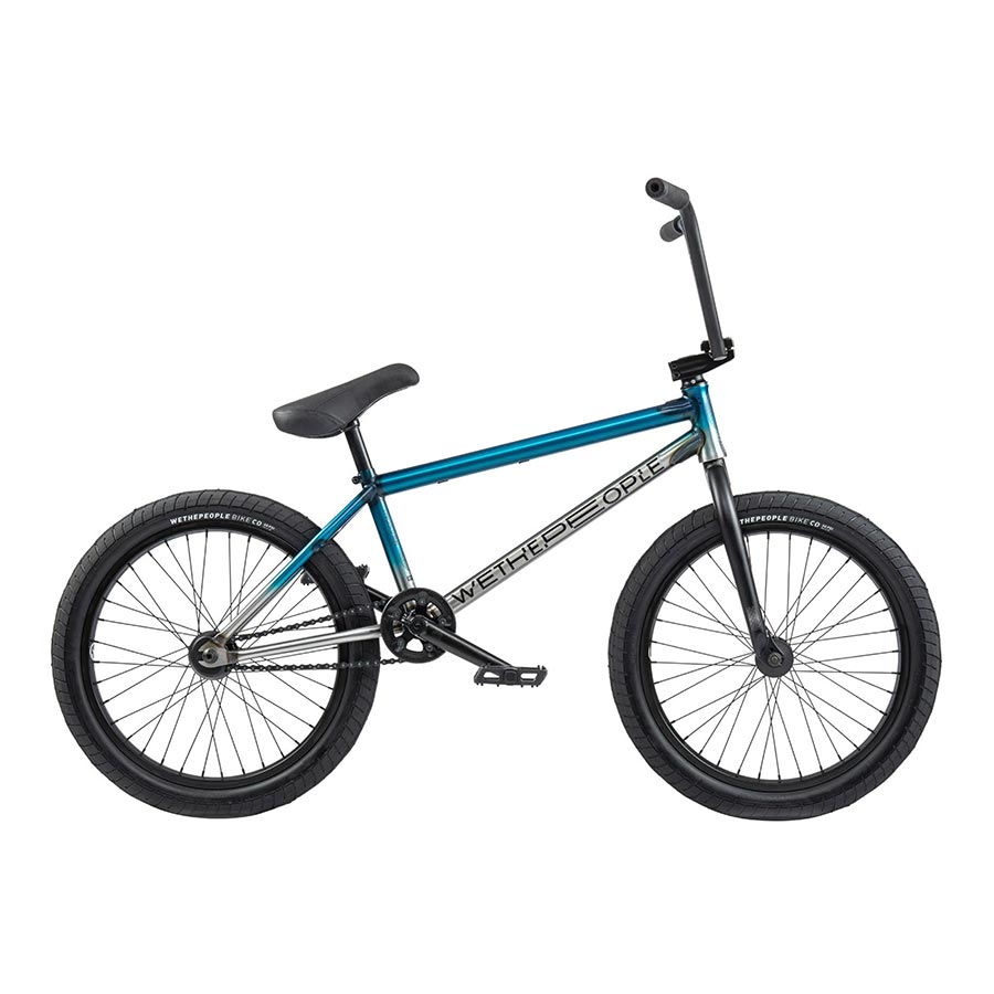 WeThePeople Reason Shift BMX, 20'', Matt Trans teal-raw fade, 20.75''