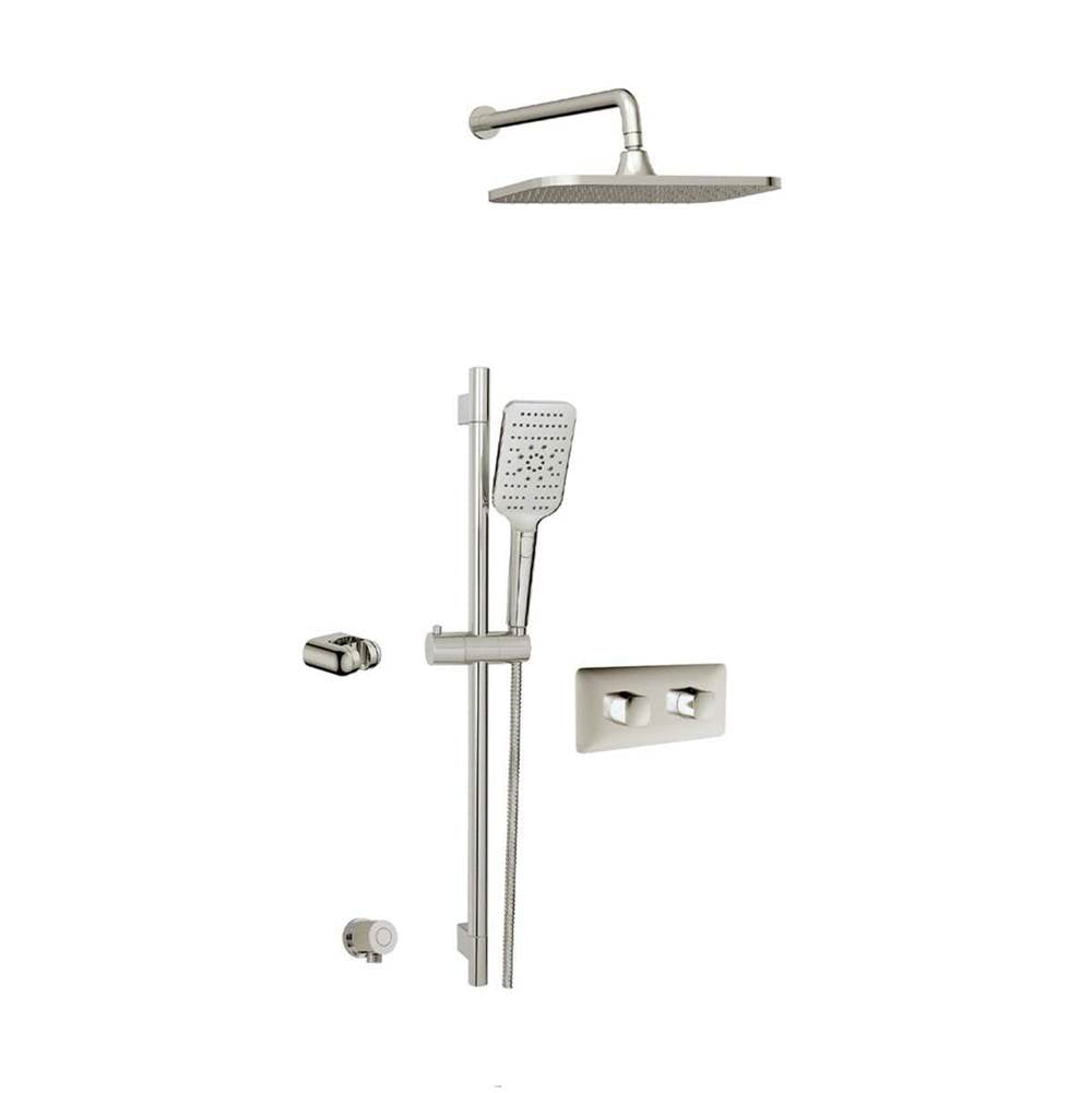 Aquabrass ABSZINABOX01 INABOX 1 Shower Faucet - 2 Way Shared - T12123 Valve Required