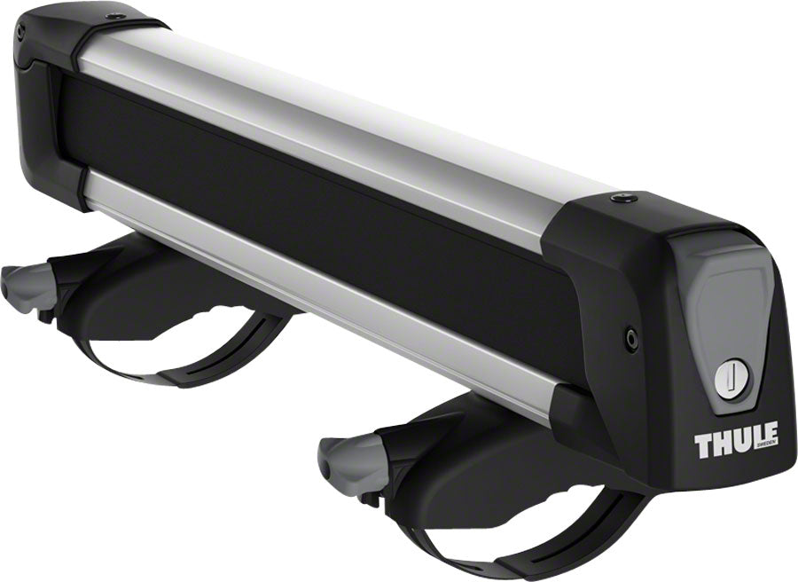 Premium Thule SnowPack Ski and Snowboard Carriers — Low Profile, Adjustable, Corrosion-Resistant Aluminum, Easy Locking, Fits Multiple Rack Types