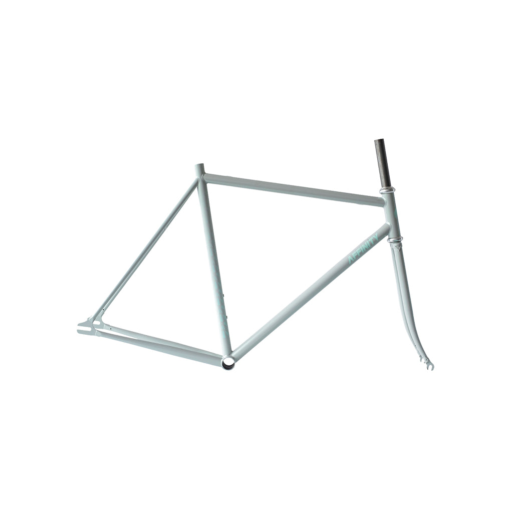 Affinity Metropolitan Track Frameset SM Pearl Gray Glow Sticks