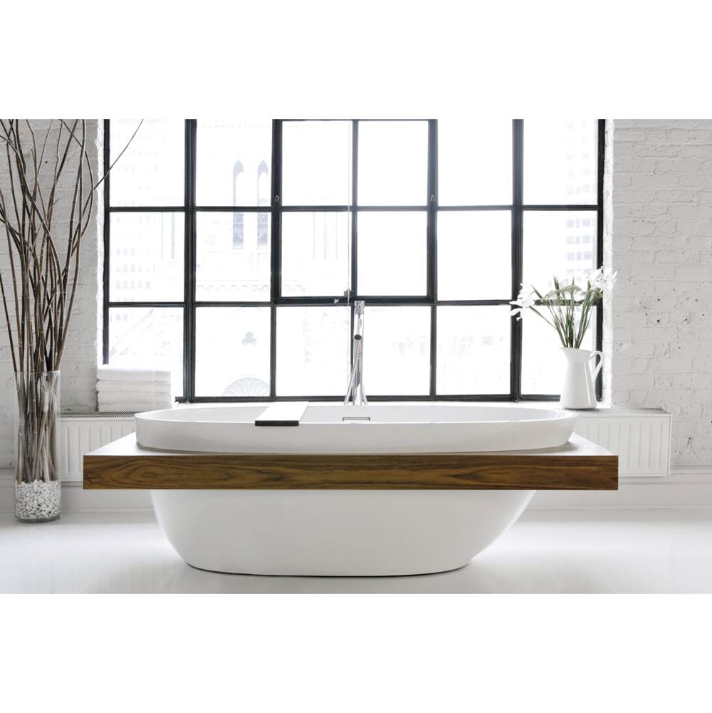 Wet Style BBE01-L-WHNT-GA Be Bath 66 X 34 X 22 - Fs - Built In Nt O/F Wh Drain