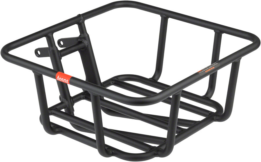 Front Bike Basket Benno City - Fits All Benno Models, Black