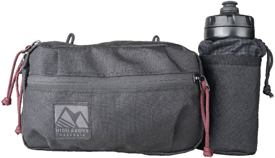 High Above The Lookout Lumbar Pack - Black