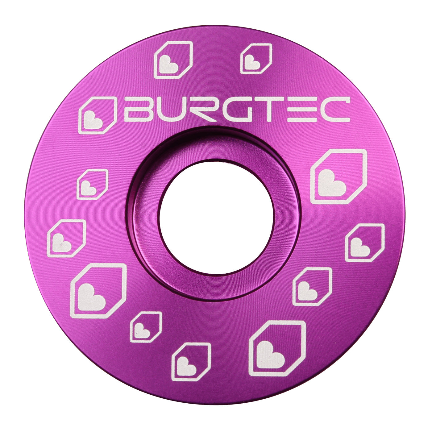 Burgtec Top Cap, Purple Rain