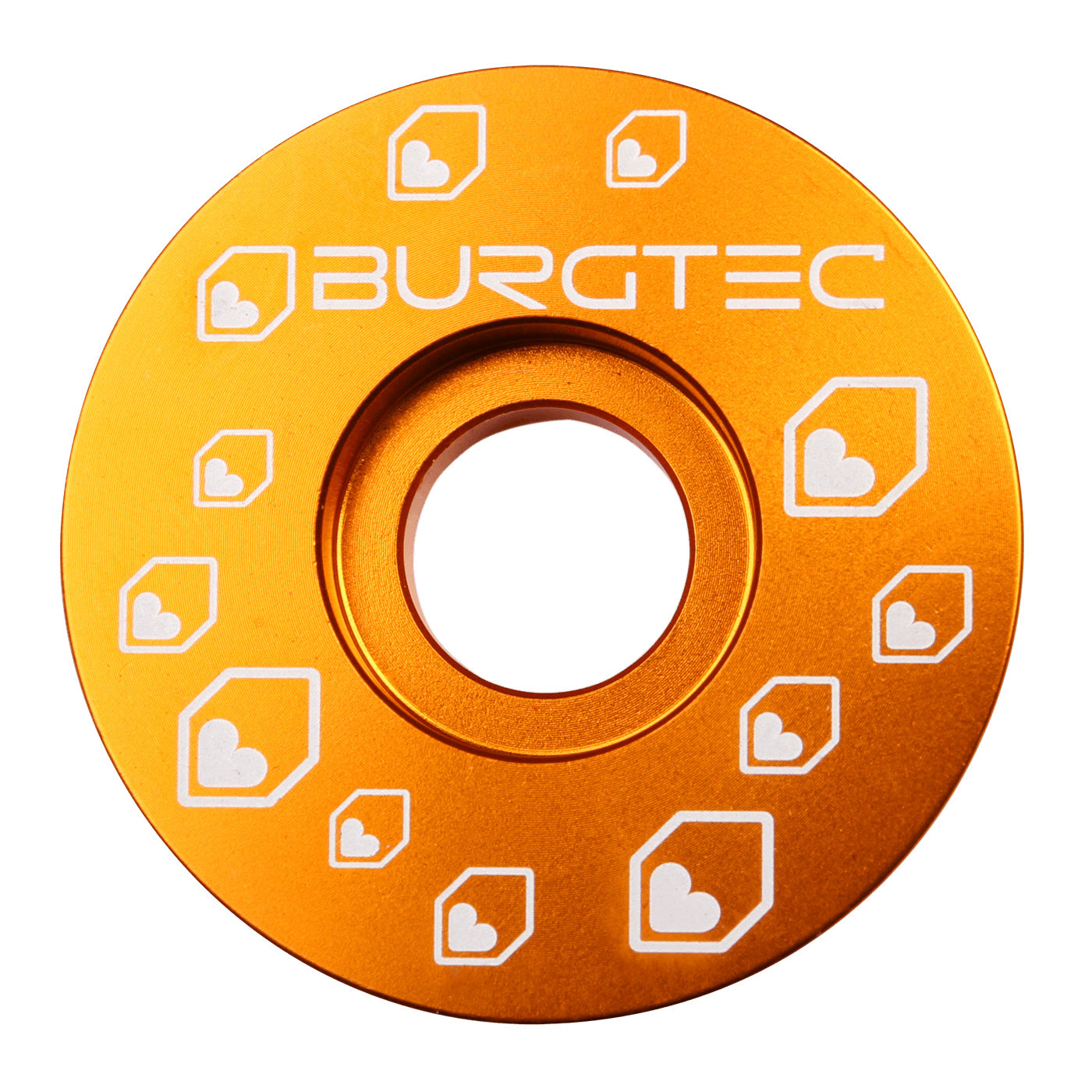 Burgtec Top Cap, Iron Bro Orange