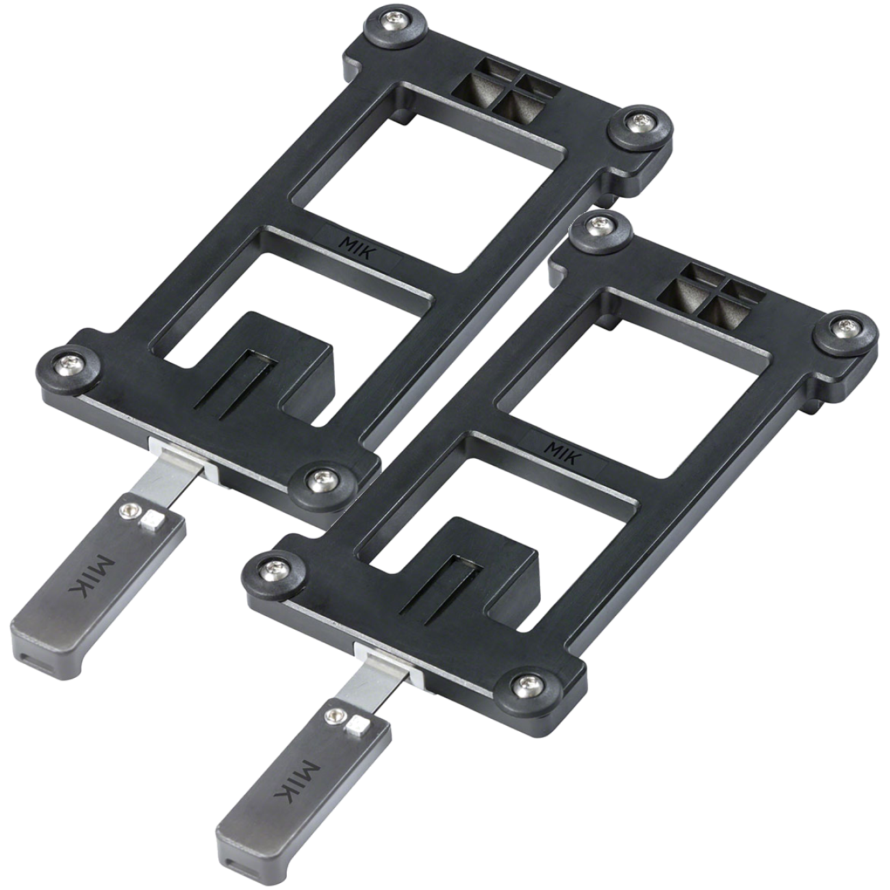 Basil MIK Adaptor Plate Bag/Basket Mounting System - Quick-Release, Durable Bicycle Luggage Attachments