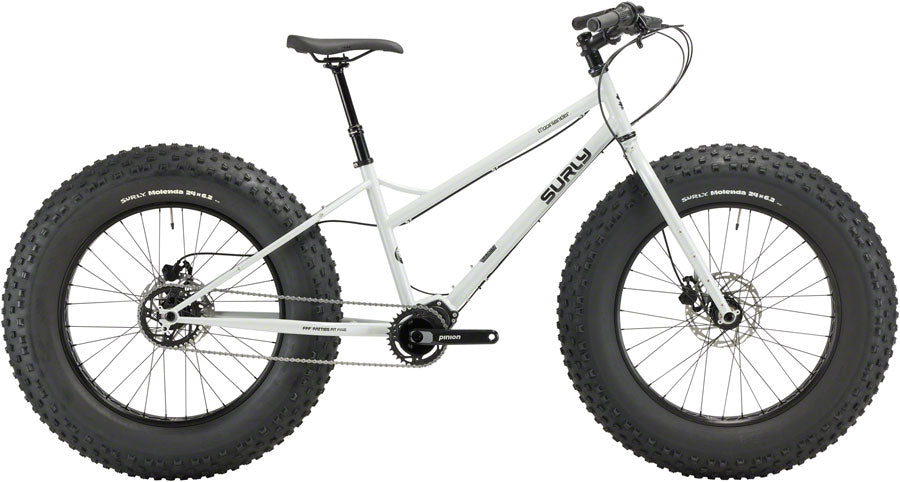 Surly Moonlander Fat Tire Bike - 24", Steel, Lunar Dust Gray, Large