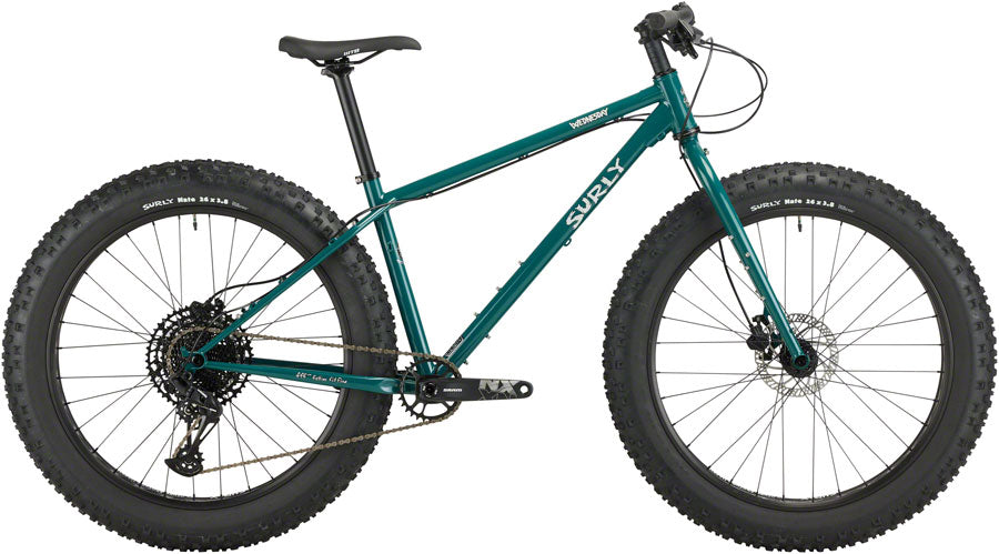 Surly Wednesday Fat Bike - 26", Steel, OG Algae, X-Large