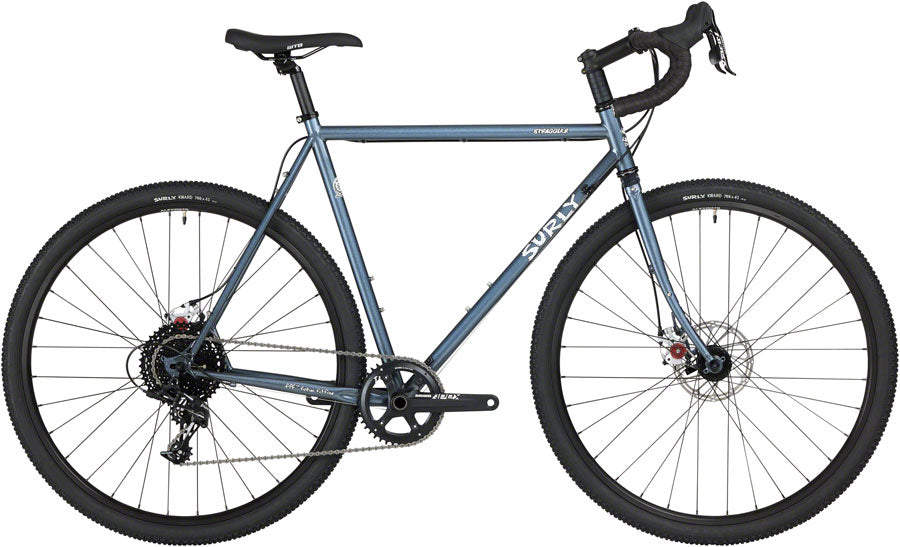 Surly Straggler Bike - 700c, Steel, Cold Steel Blue, 56cm