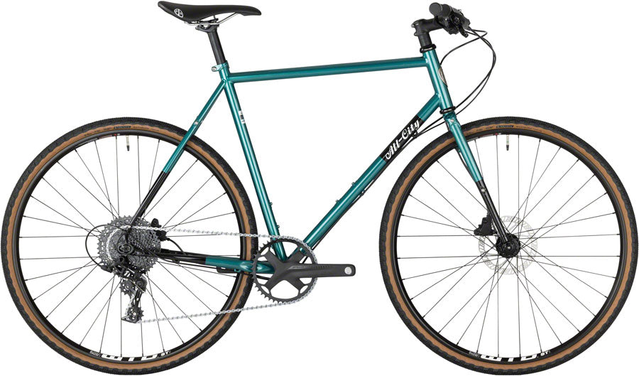 All-City Super Professional Apex Bike - 700c, Steel, Apex, Night Jade, 52cm