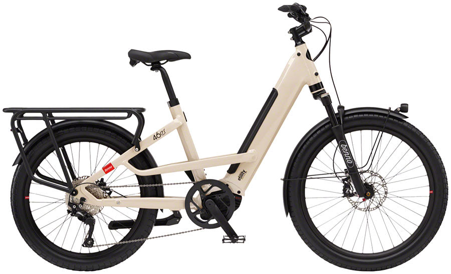 Benno 46er 10D Evo 1 Performance Speed Class 3 Ebike - 500wh, Easy On, Bone Gray