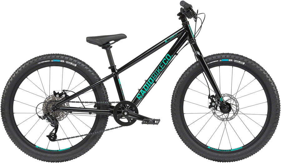 Radio Zuma Bike - 24", Aluminum, Black Super Lightweight Alloy Frame And Fork