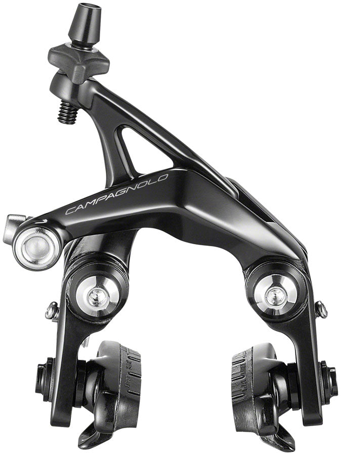 Campagnolo Road Bike Brakes – High-Performance Black Front & Rear Direct Mount Calipers with Forged Alloy Arms & Wet/Dry Brake Pads