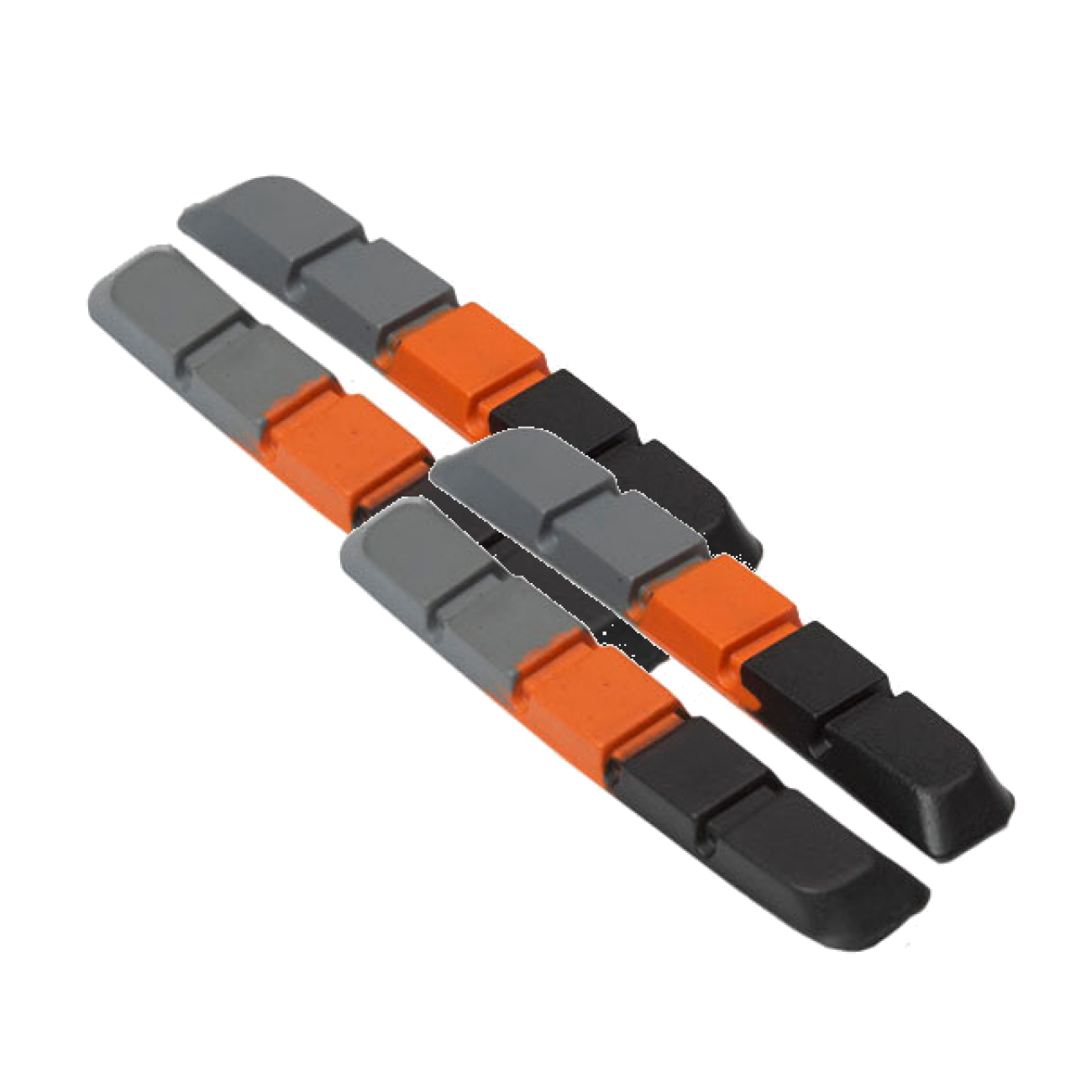 BOX Box One Replacement Triple-Compound 70mm Brake Pad Inserts Linear Compatibility, High-Performance Cycling Components