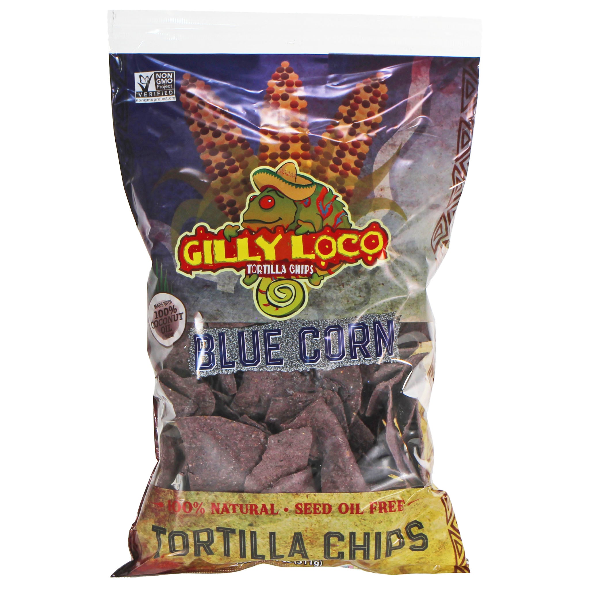 Beady Eye Gilly Loco Blue Corn Chips, 11oz