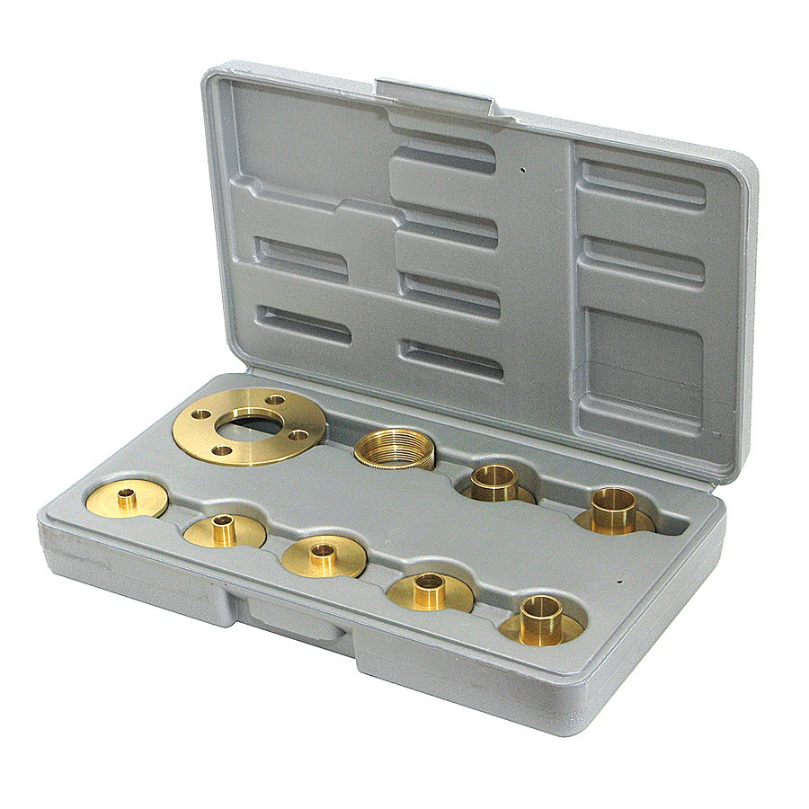 Amana BTG-100 10-Piece Brass Template Guide Set
