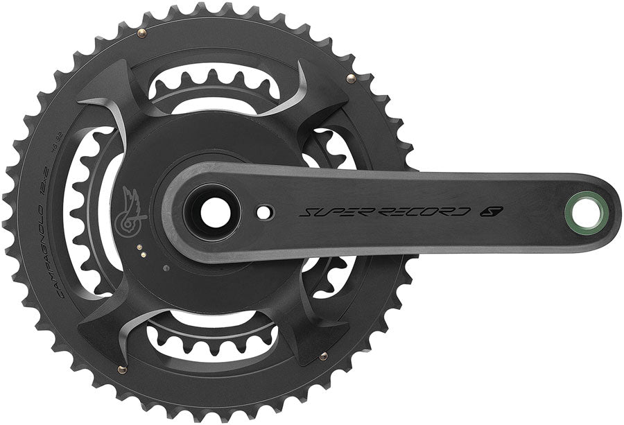 Campagnolo Super Record S Wireless Power Meter Crankset - 165mm, 12-Speed, 45/29t, Campy 121/88 Asym BCD, Ultra Torque