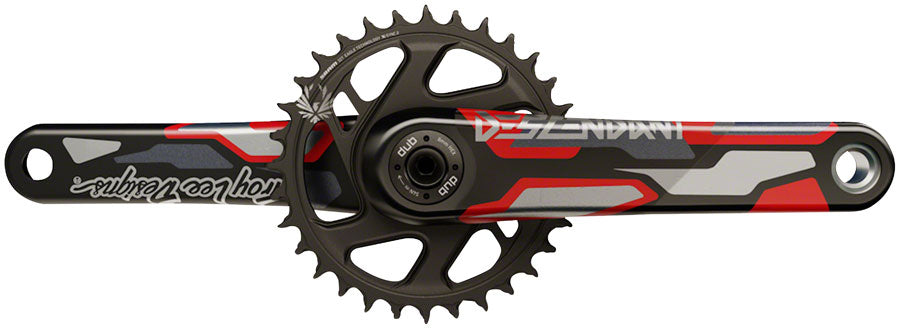 TruVativ Descendant Troy Lee Designs CoLab Carbon Crankset 175mm 12-Spd |32t