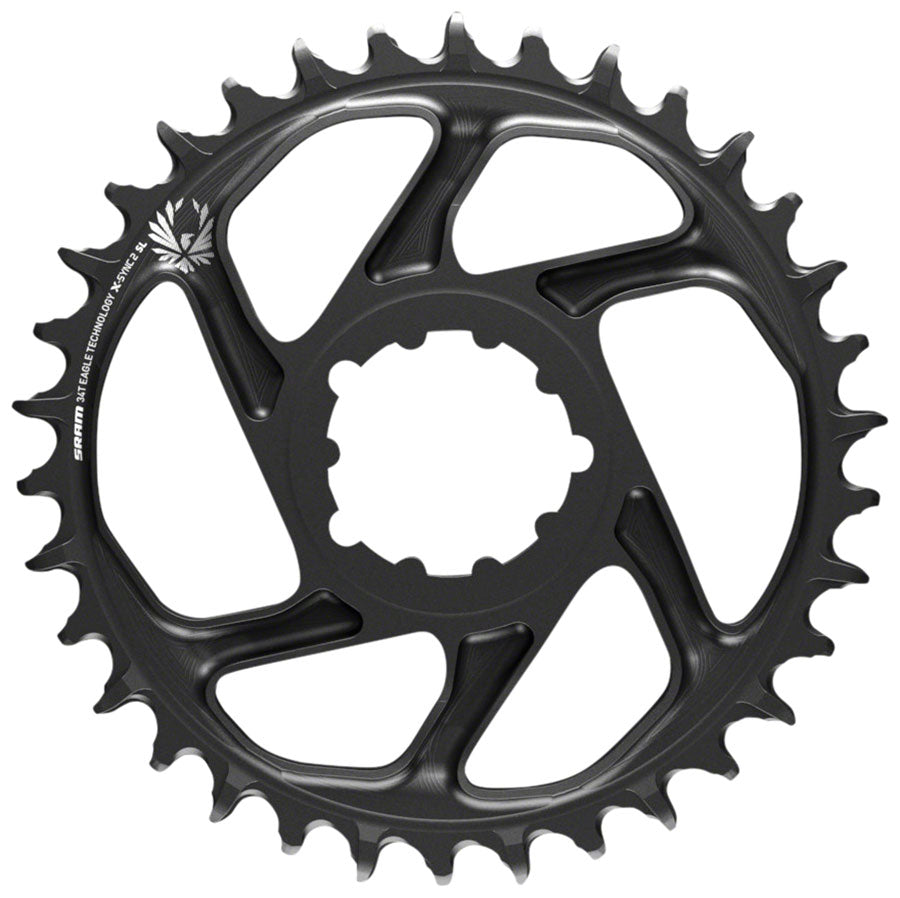 SRAM X-Sync 2 Eagle SL Chainring 32t SRAM Direct Mount 11/12-Speed Aluminum Blk