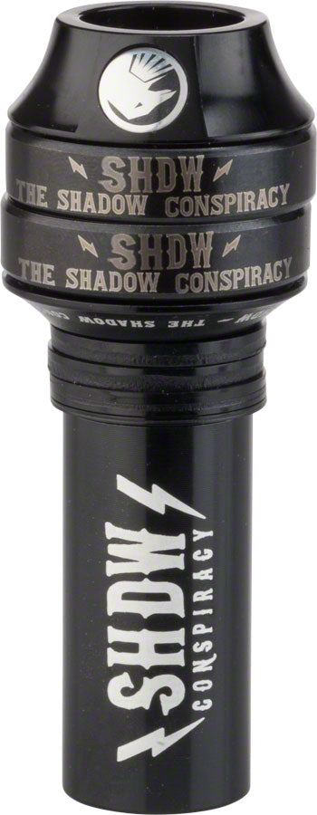 The Shadow Conspiracy Stacked Mid Bottom Bracket Black for 19mm Spindle Cranks