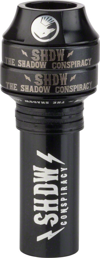 The Shadow Conspiracy Stacked Mid Bottom Bracket Black for 22mm Spindle Cranks