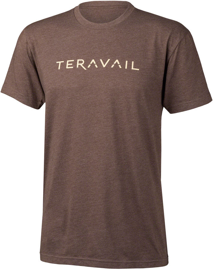 Teravail Logo Short Sleeve T-Shirt - Unisex, Espresso, 2X-Large