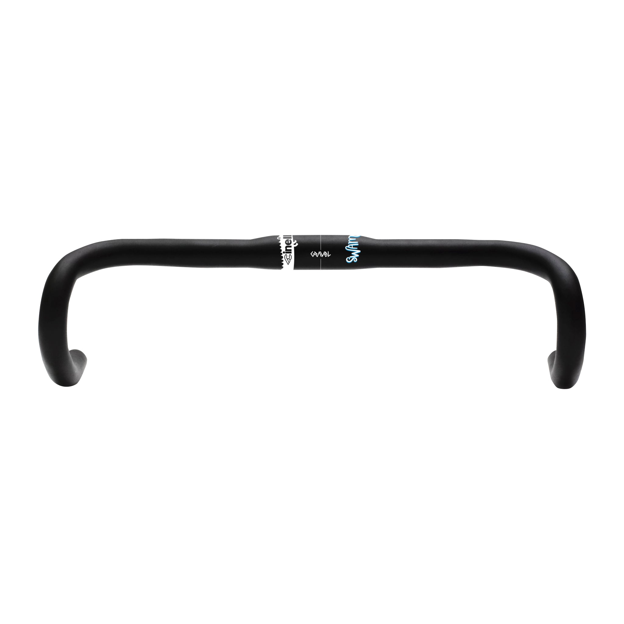 Cinelli Alloy Gravel Bike Bars with Flared Reach and Wide Flat Top — Lightweight 6061 T6 Aluminum, Multiple Sizes, Comfortable Control for Gravel & Cyclocross