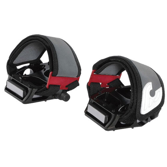 Cinelli Kinks Adjustable Toe Straps – Corrosion-Resistant Aluminum, Reflective Safety Features, One Size Fits Most, Bike Footwear Accessories