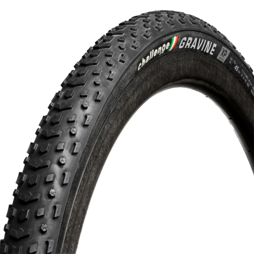 Challenge Tire Gravine XP Tubeless Gravel Tires – 700x40/45mm, Rugged All-Terrain Performance with CORAZZA Armor for Muddy and Rocky Trails