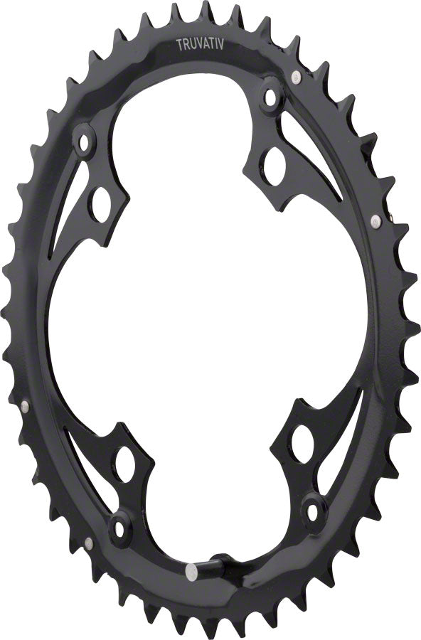 TruVativ Trushift Chainring 42t 104 BCD 8/9/10/11-Speed Steel Black V4 RD MTB