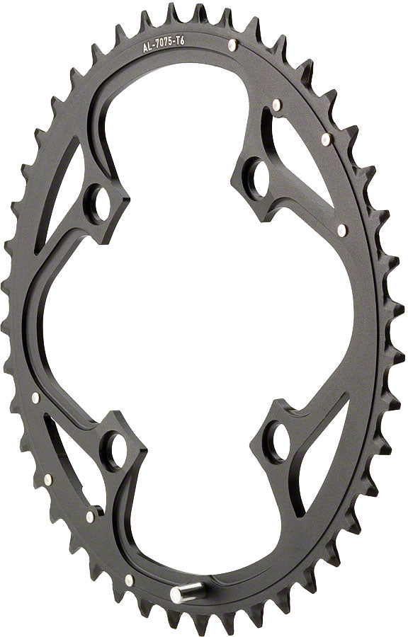 TruVativ Trushift Chainring 44t 104 BCD 8/9/10/11-Speed Aluminum Black