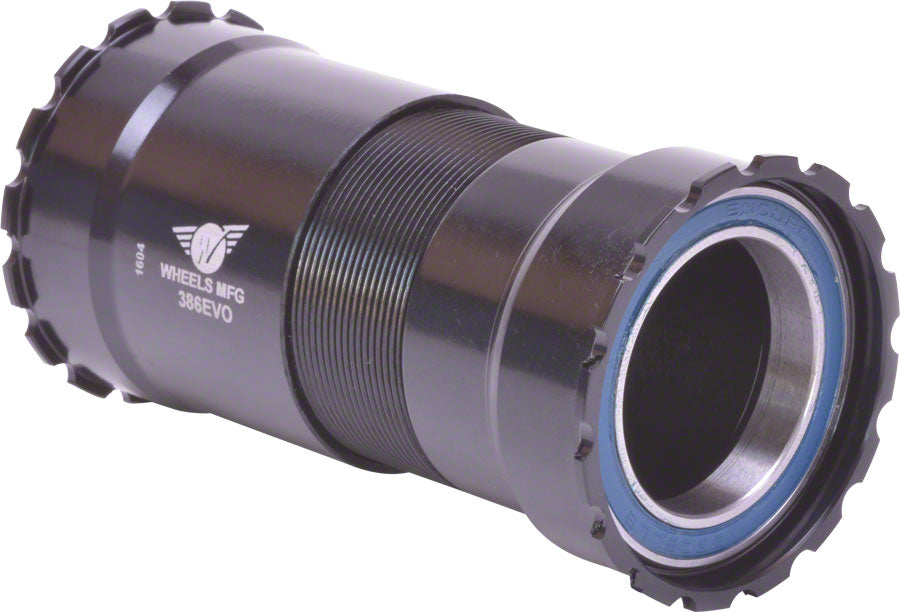 Premium Wheels Manufacturing 386EVO Bottom Brackets for 30mm Spindles – Angular Contact, Press Fit, High-Performance Bike Components