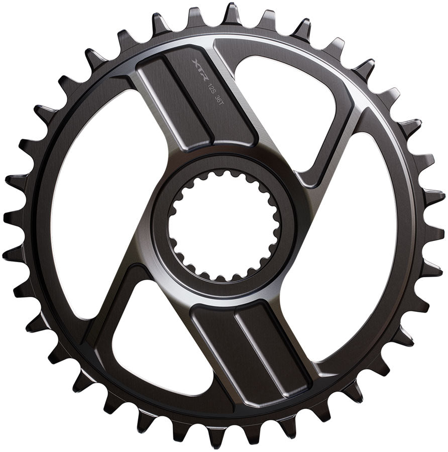 Shimano XTR SM-CRM96 1x Direct Mount Chainring - 36t, Shimano Direct Mount, For 12-Speed HG+ Chain, Fits M9200 and M9220