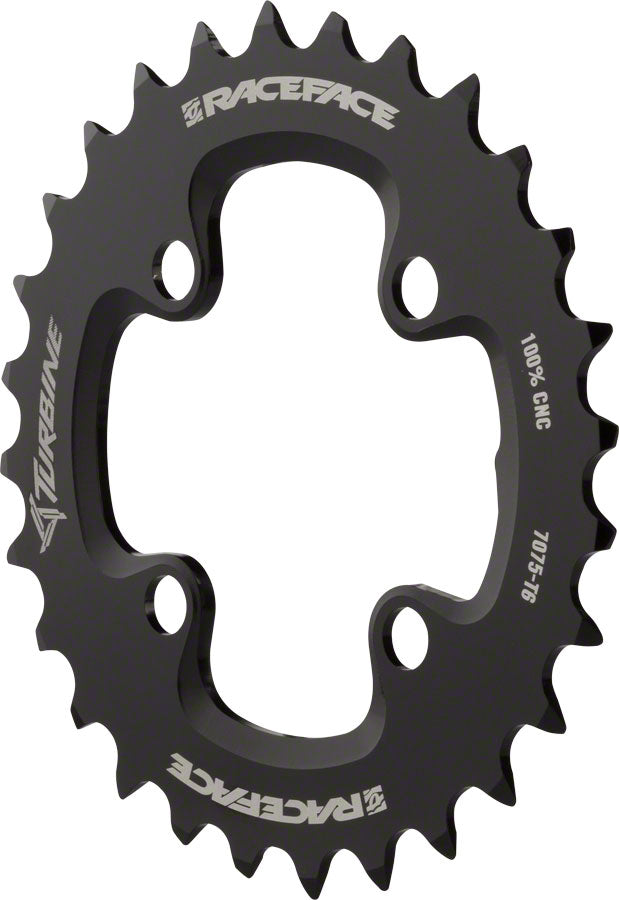 RaceFace Turbine Chainring 26t 64 BCD 11-Speed Aluminum Black Road MTB Hybrid