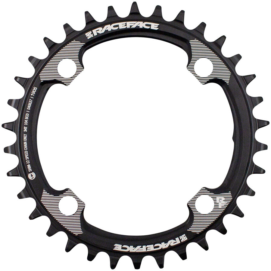 Premium Aluminum 12-Speed Hyperglide+ Chainrings 32t & 34t – Narrow Wide, 104 BCD, 4-Bolt for Shimano Drivetrains