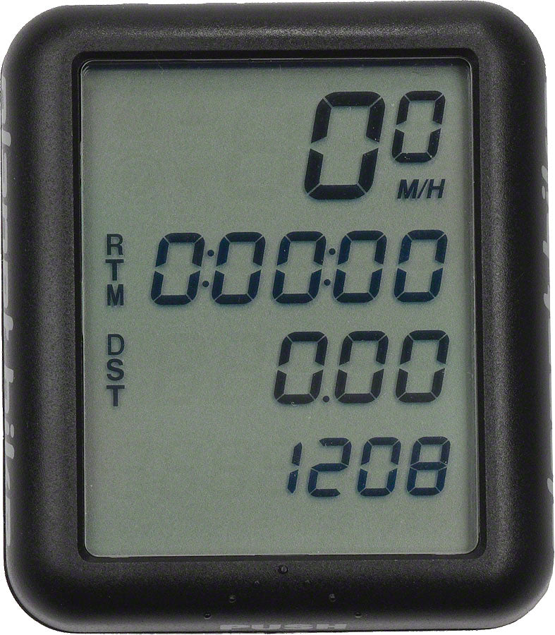 Planet Bike Protege 5.0 Bike Computer - Wired, Black