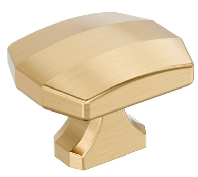 Amerock Bellamy 1-1/2 inch (29mm) x 1-1/4 inch (32mm) Rectangular Knob BP36687