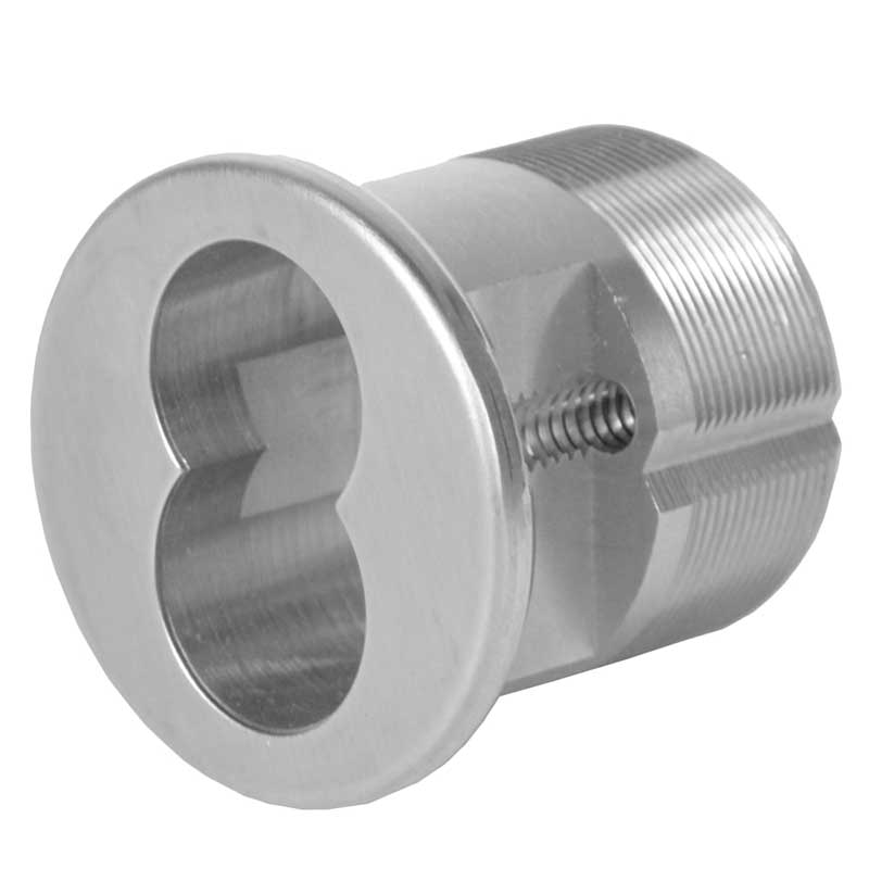 Corbin Russwin 3070-178-7-626 LFIC Rim Cylinder Housing, 7 Pin, LFIC Large Format Interchangeable Core, Less Core, Satin Chrome Finish