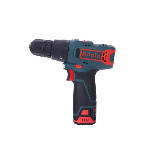 Ronix Cordless Drill Impact Li-ion Battery Machine Power Drills Driver Portable