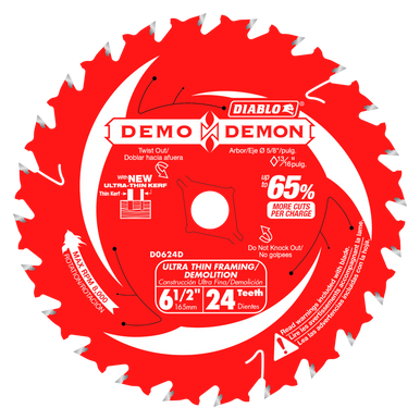 Freud Diablo DEMO DEMON Framing/Demolition Saw Blades DO64DA,DO724DA
