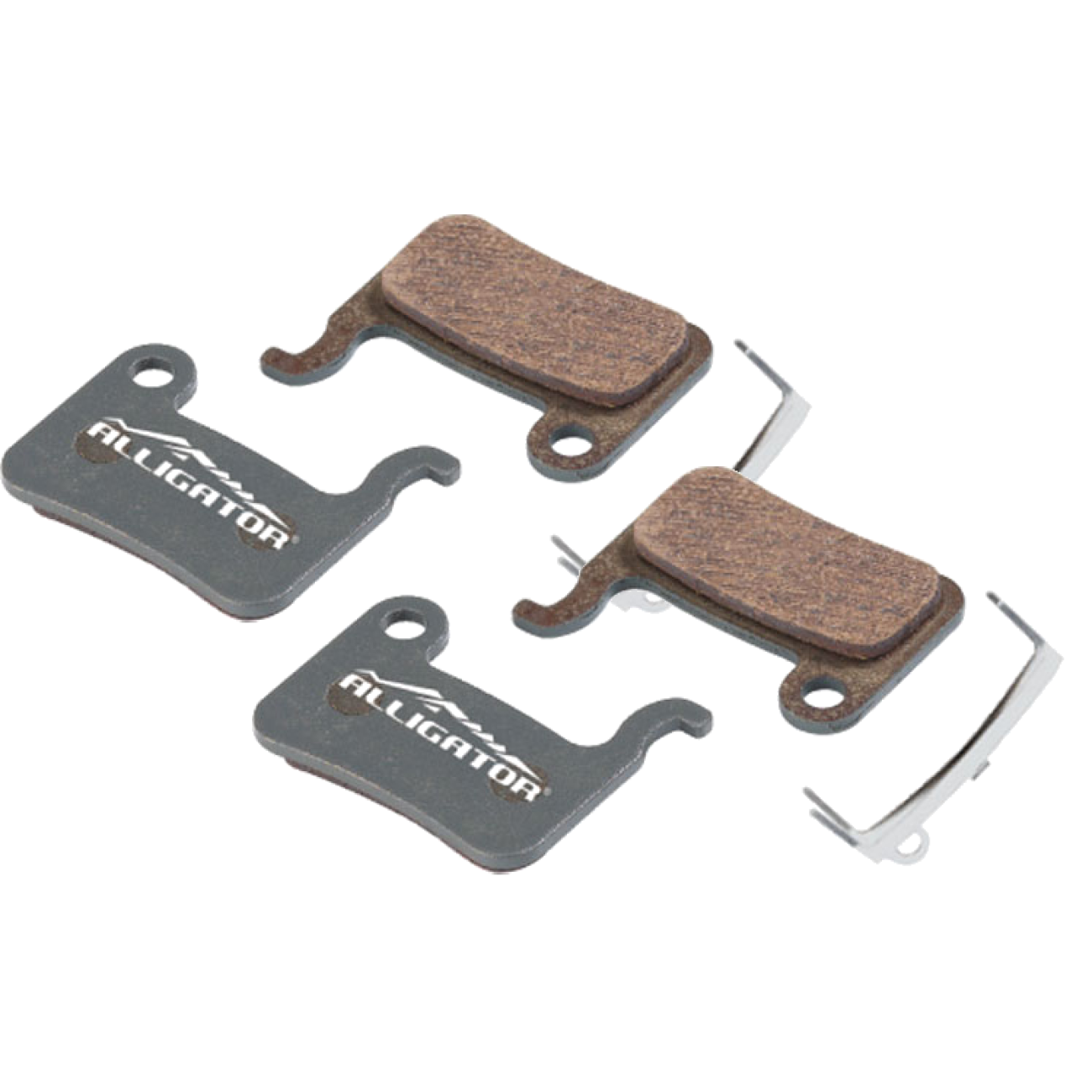 Shimano A-Type 2-Piston Semi-Metallic Disc Brake Pads | High-Performance Replacement Cycling Brake Parts