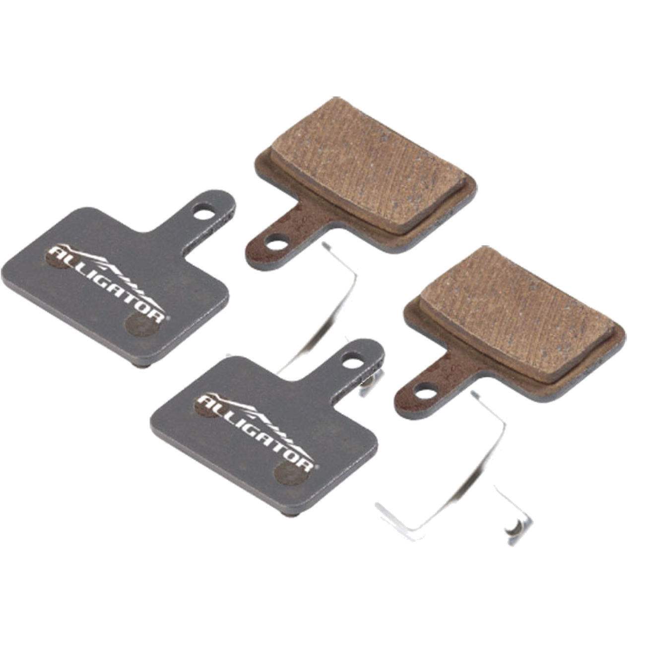Shimano B-Type 2-Piston Semi-Metallic Disc Brake Pads - Compatible with TRP Braking Systems