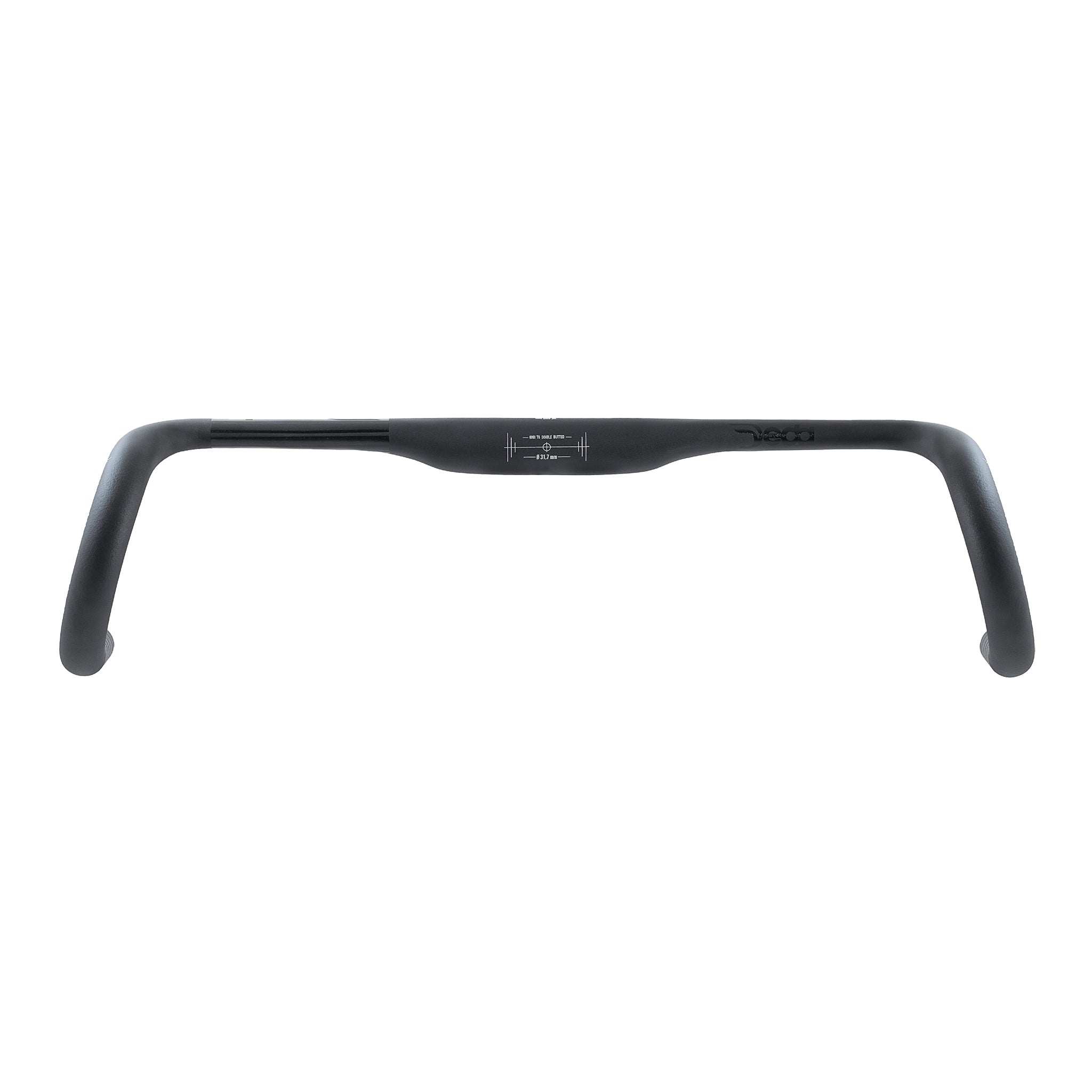 Deda Elementi Superzero Gravel Alloy Handlebar Series – 42-46cm, 75mm Reach, 16° Flare, DCR Internal Cable Routing, Lightweight Aluminum Design