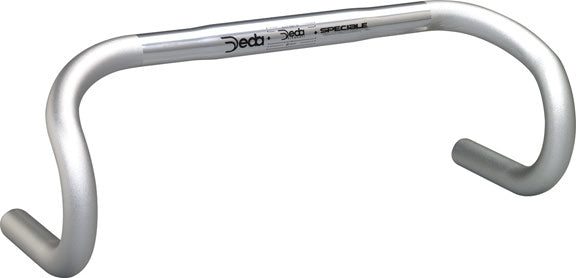 Deda Elementi Speciale 26 Alloy Bike Handlebars – Lightweight Aluminum, Classic Bend, Shallow Drops, Precision Engineering for Comfort & Control