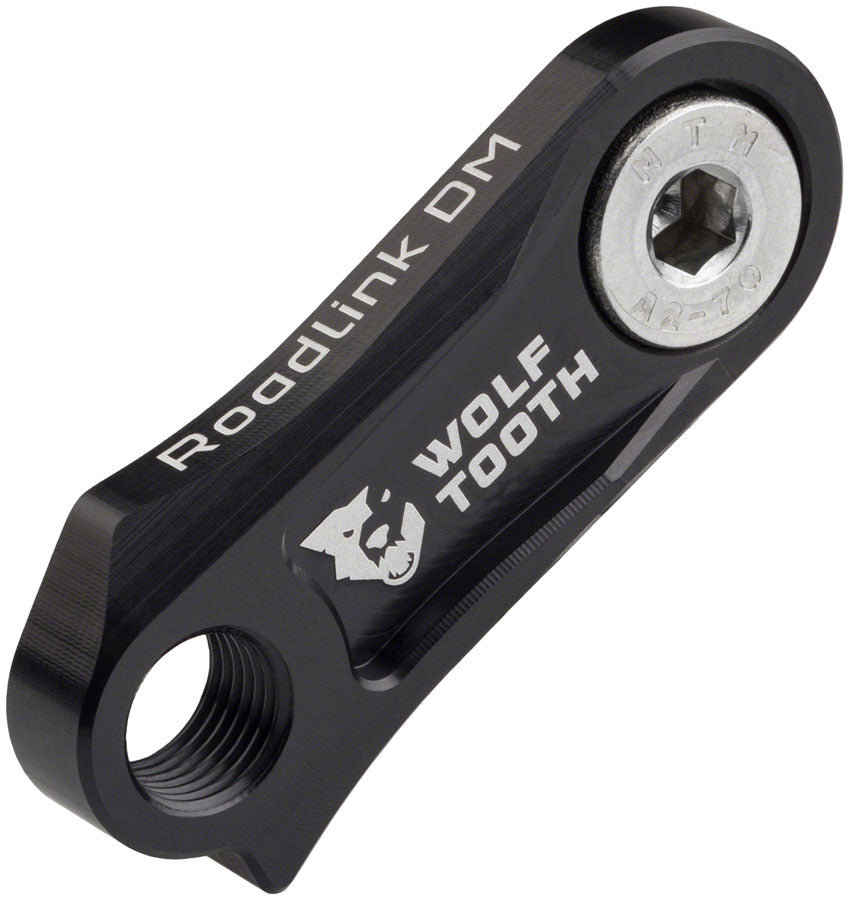 Wolf Tooth RoadLink Compatible Shimano Wide Range & R8000/R9100 Direct Mount Derailleur Offset Adapters for Gravel, Road, Cyclocross & Commuter Use