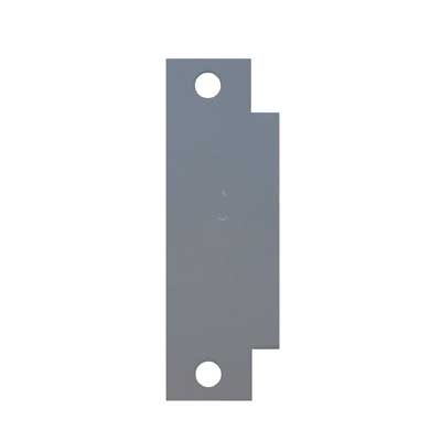 Don Jo FS-260-PC ANSI Strike Blank Filler Plate, 4-7/8" in. x 1-1/4" in., Primed for Paint