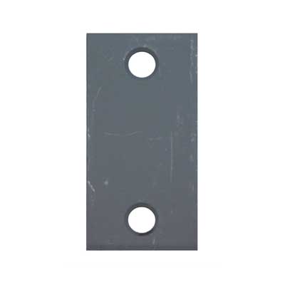 Don Jo EF-160 Latch Filler Plate, 2-1/4" in. x 1" in., Primed for Paint